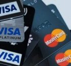 Visa & amp; Мастеркарты сложены